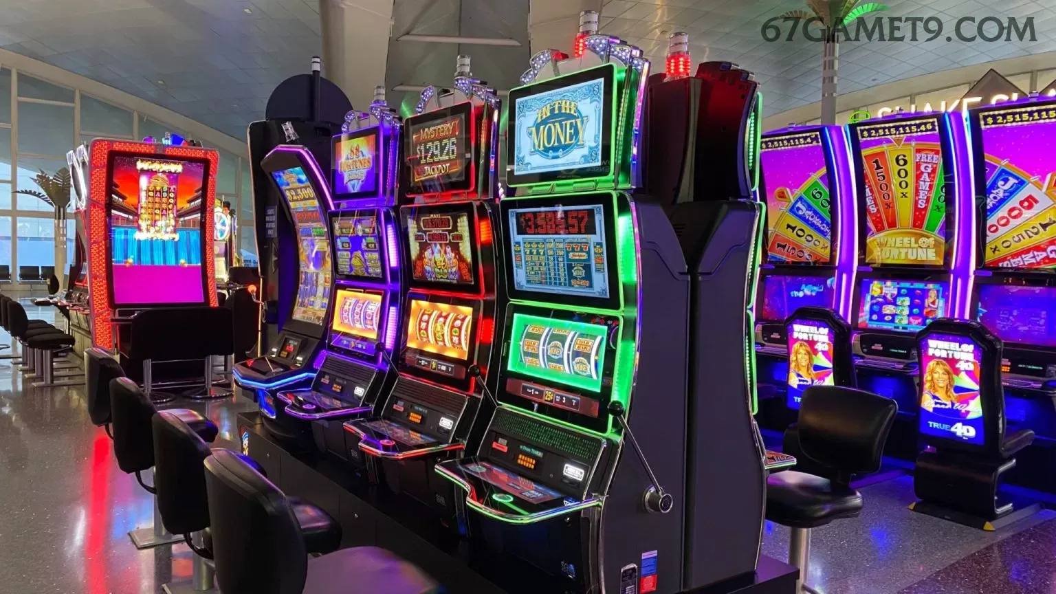 Imagem promocional de todos os jogos da 67game